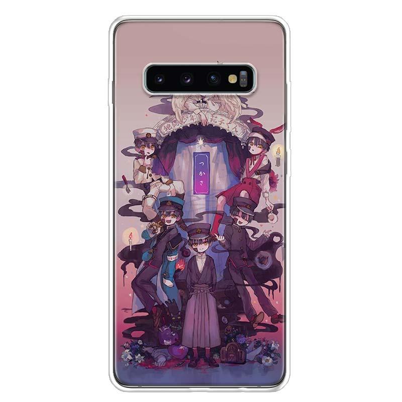 Изображение товара: Чехол для телефона с мультяшным аниме унитазом Hanako-kun для Samsung Galaxy A70 A50 A40 A30 A20 A10 A9 A8 A7 A6 Plus Note 20 Ultra 10