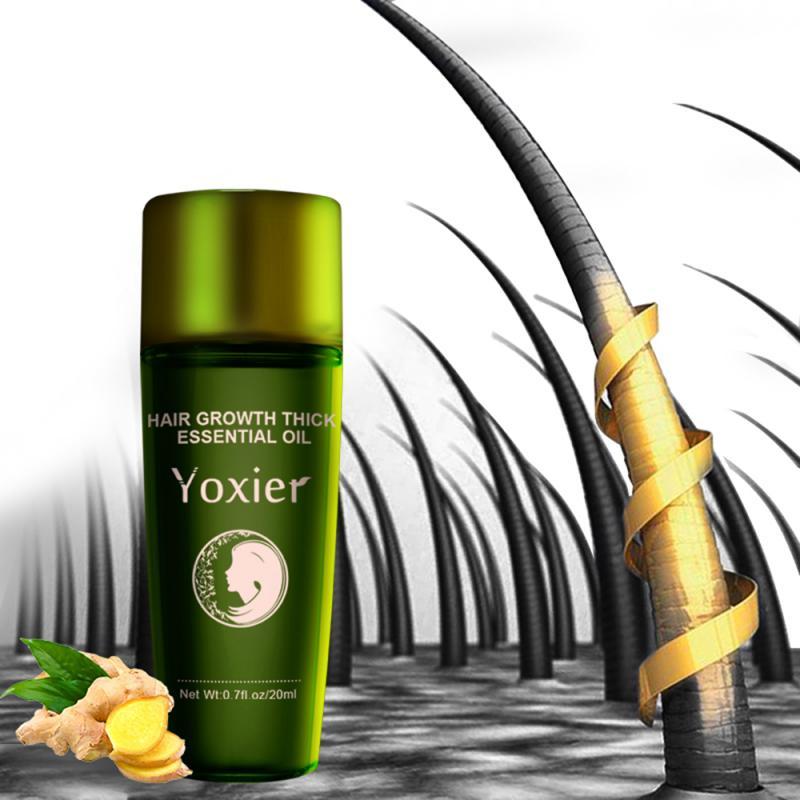 Изображение товара: Масло для роста волос Yoxier травяное 20 мл Уход за волосами Стайлинг плотное быстрое восстановление растущая Жидкость против выпадения волос TSLM1