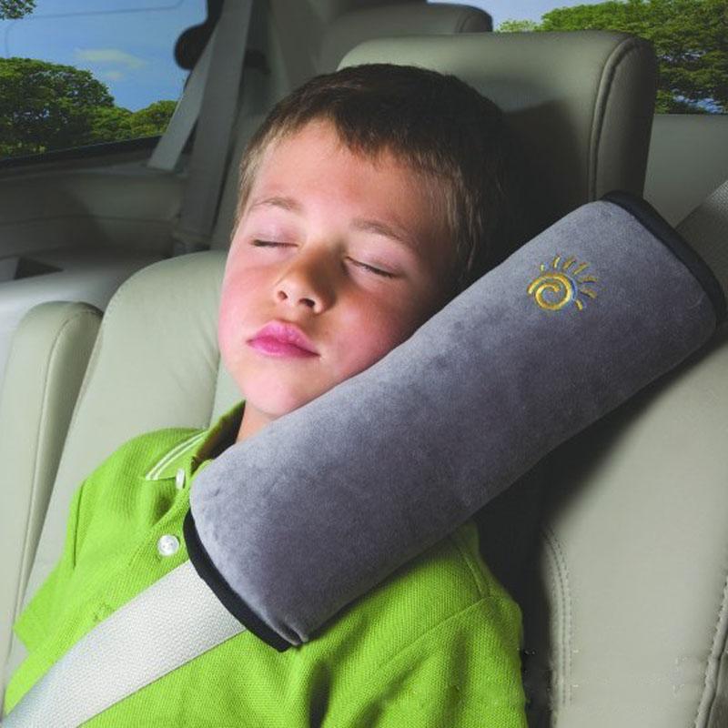 Изображение товара: Детская мягкая подушка, подушка для автомобиля, ремень безопасности, наплечники, Защитные чехлы для детей, подушка с поддержкой
