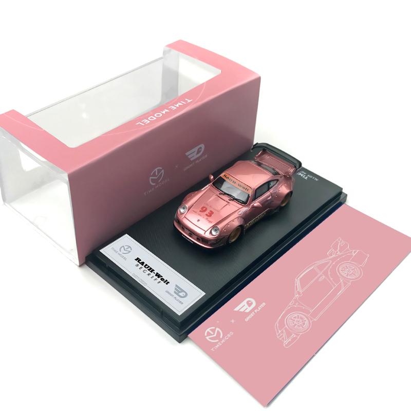 Изображение товара: Модель автомобиля Time Micro x, призрачный проигрыватель, 1:64, RWB, 993, 2020, литой под давлением, из розового золота