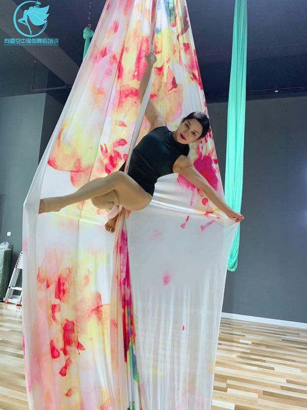 Изображение товара: Гамак для йоги высокого качества 11 метров 100% нейлоновая ткань для йоги для занятий танцами и йогой