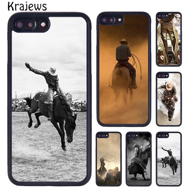 Изображение товара: Чехол krajew Rodeo Cowboy Lasso из ТПУ для телефона iPhone X XR XS 11 12 13 Pro MAX 5 6 6S 7 8 Plus Samsung Galaxy S8 S9 S10