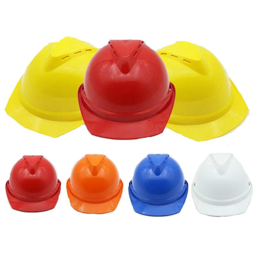 Изображение товара: Защитные Твердые шапки с логотипом на заказ, шапка, дышащие защитные шлемы для строительных работ, защитные спасательные шлемы из АБС-пластика