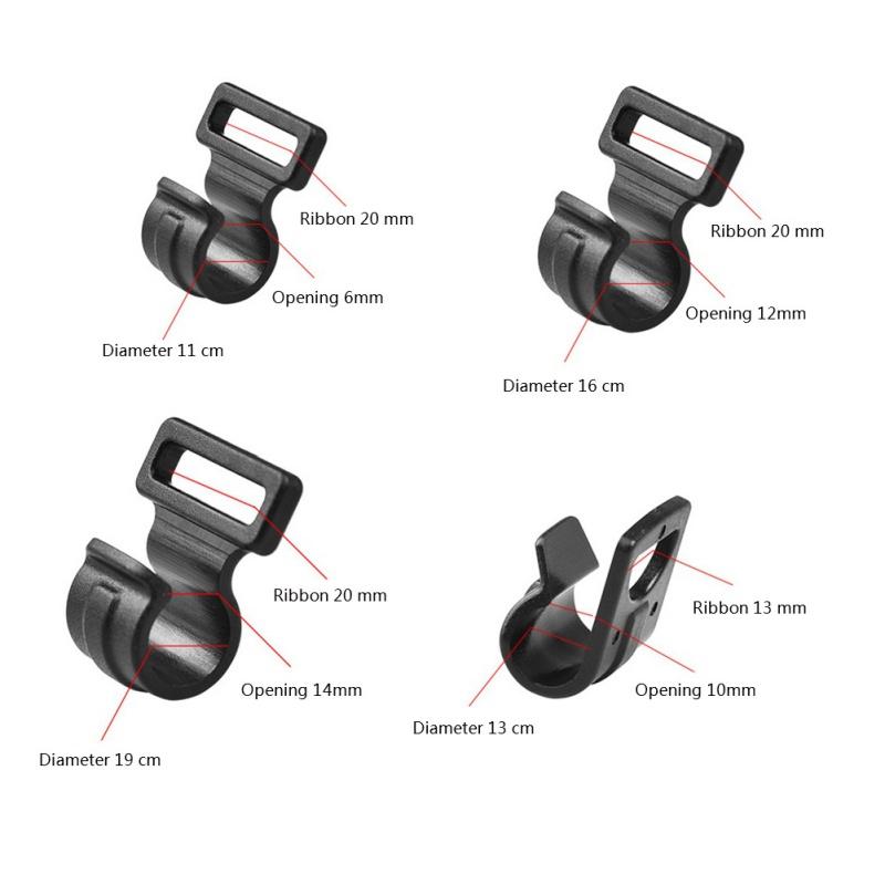 Изображение товара: Пластиковый крючок для палатки, С-образной формы, 10 шт.