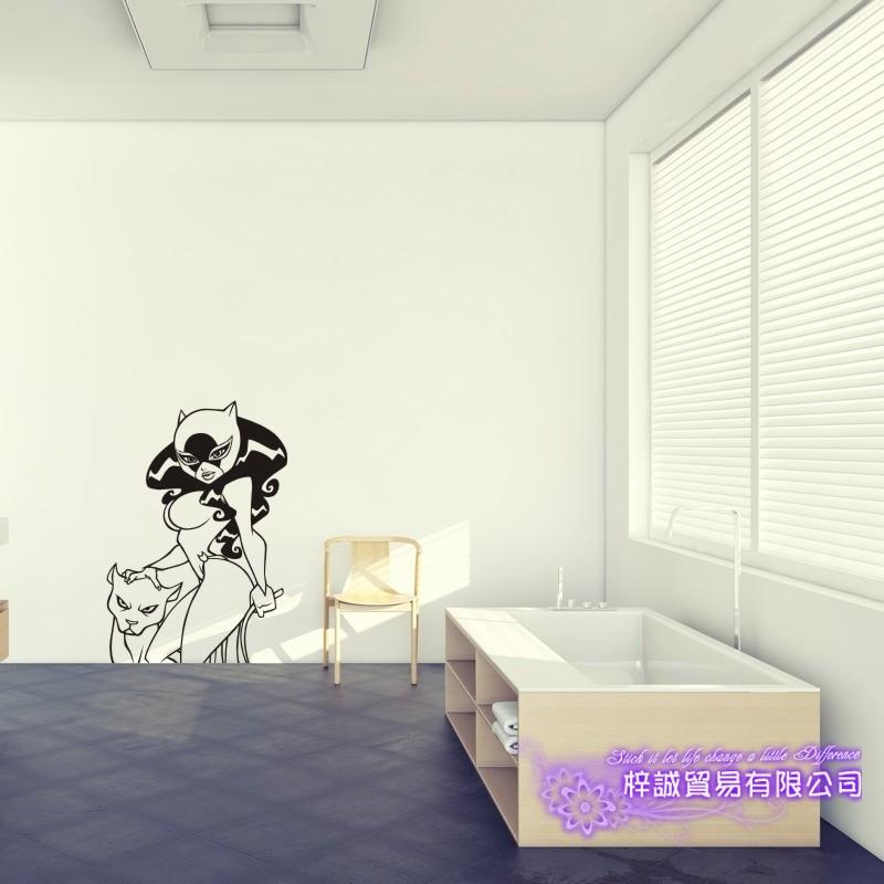 Изображение товара: Настенная Наклейка с обнаженным телом, декор для ванной комнаты, постеры, виниловая наклейка, сексуальная девушка, Настенная Наклейка