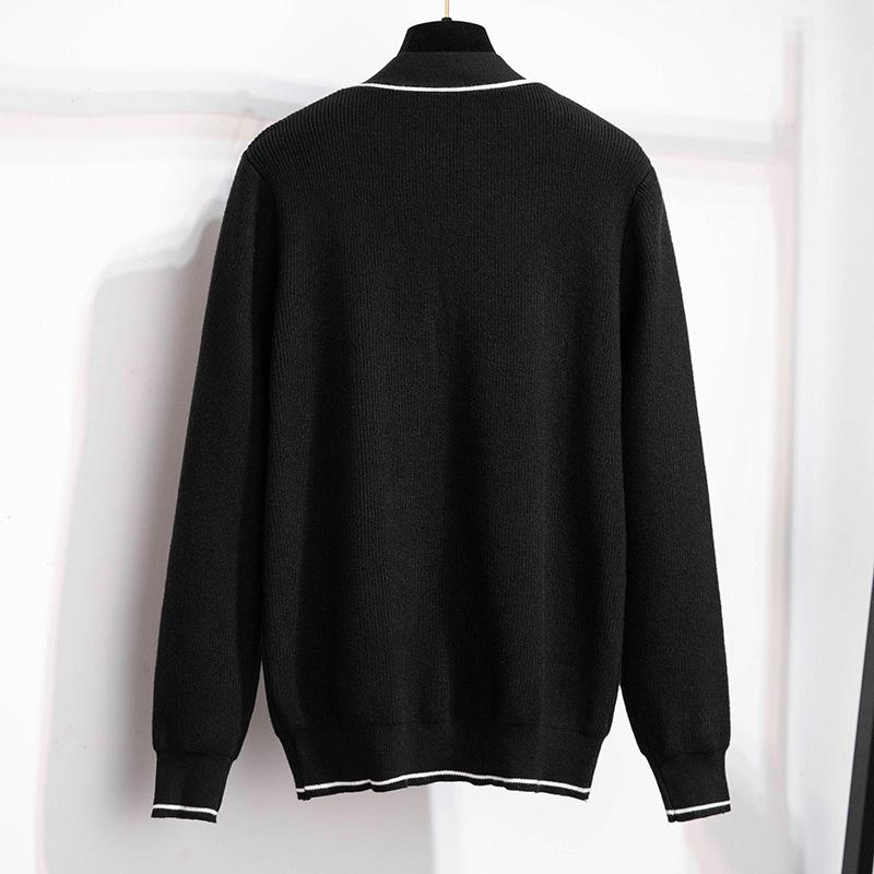 Изображение товара: high quality women button sweater v-neck plus Size 10XL 8XL 12XL sweater korea style loose Female oversize big size sweater tops