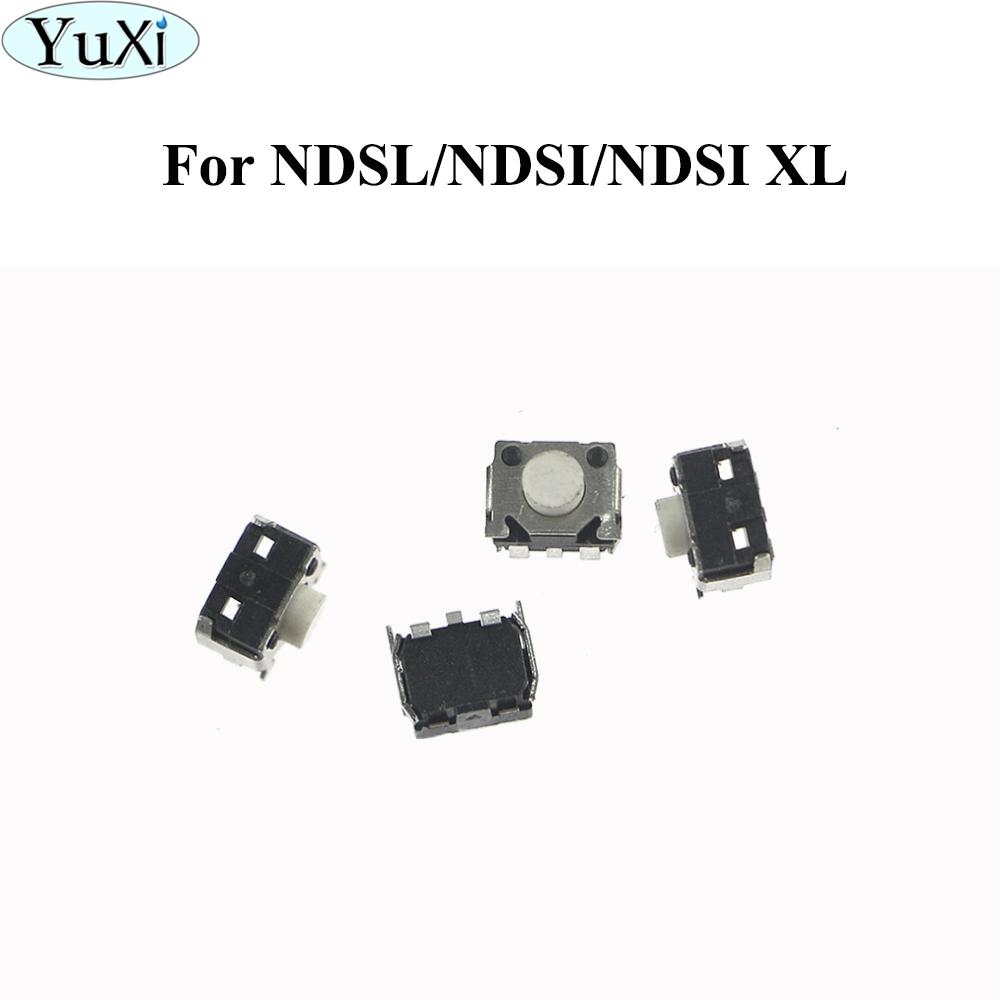 Изображение товара: Микропереключатель YuXi, игровой контроллер, запасная часть, наплечная Кнопка L & R для Nintendo DS Lite для NDSL для NDSI XL