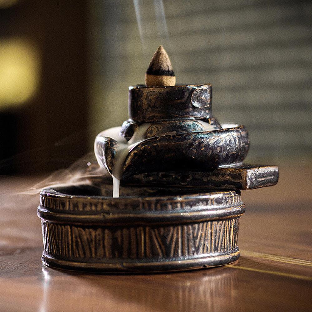 Изображение товара: Backflow Incense Burner Creative Ceramic Crafts Handmade 