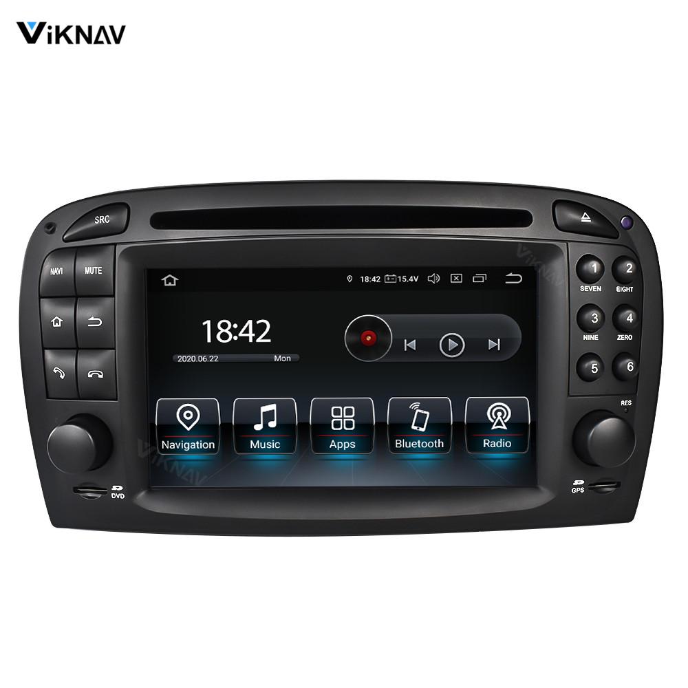 Изображение товара: Автомагнитола 2din android стерео приемник аудио для Benz SLR 230 2001-2004 автомобильный мультимедийный плеер сенсорный экран GPS навигация