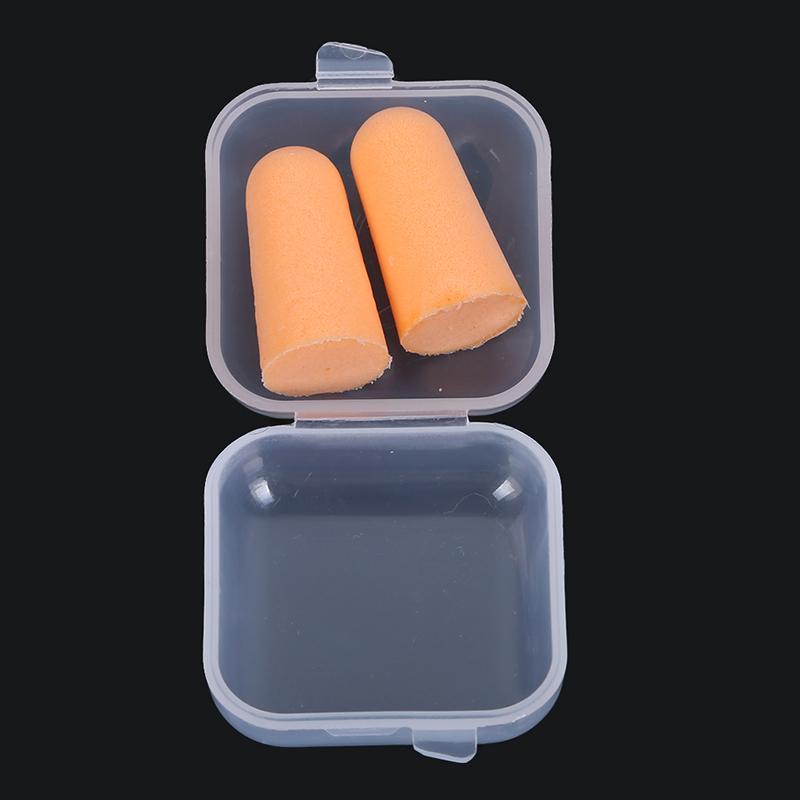 Изображение товара: Мягкие оранжевые пенопластовые затычки для ушей, конические затычки для путешествий, для предотвращения шума, затычки для ушей, шумоподавление для путешествий, Спальные инструменты