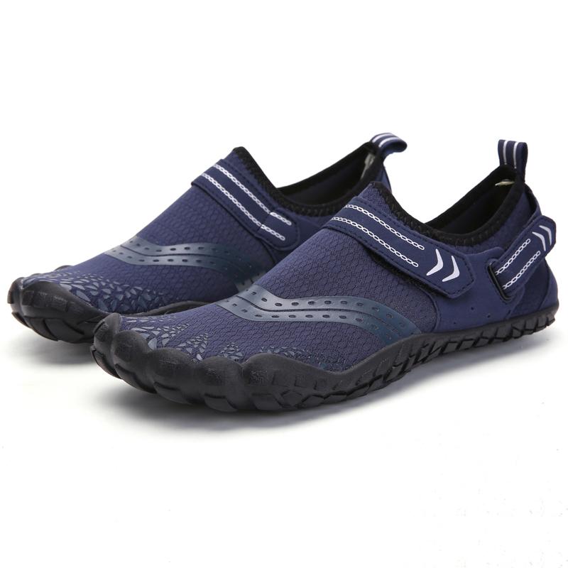 Изображение товара: 2020 новая пара плавательный фитнес пляжная обувь для водных видов спорта быстросохнущие туфли yoga обувь для тренировок пять носком Пешие прогулки обувь болотная