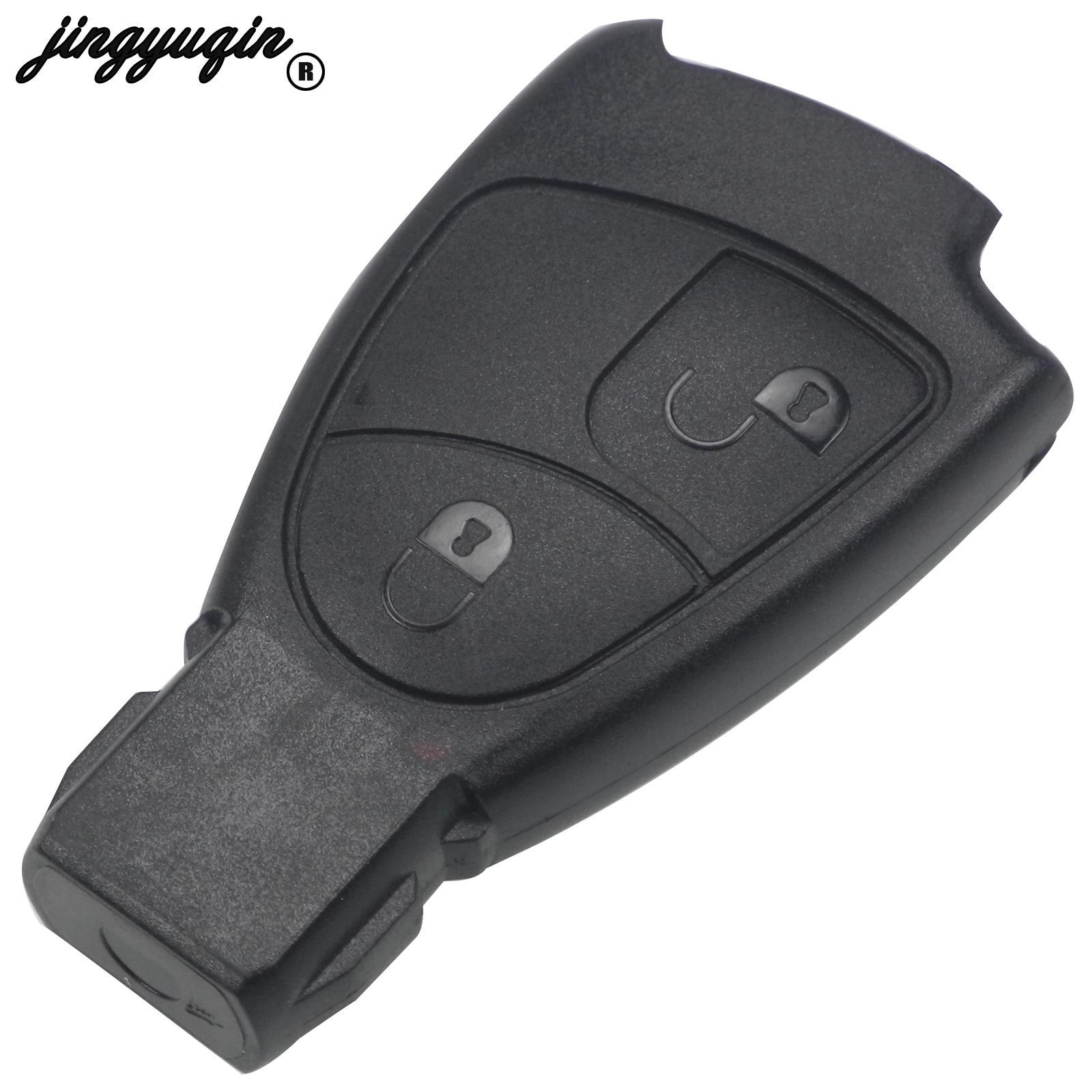 Изображение товара: Сменная оболочка jingyuqin, умная фотосессия 2/3/4, кнопки для Mercedes Benz B ML C E S CL CLK, чехол для автомобильных ключей