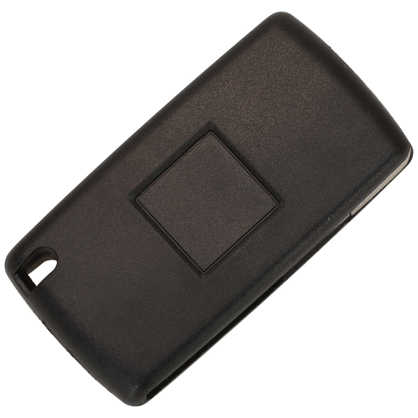 Изображение товара: Kutery Складной Дистанционный Автомобильный ключ оболочка для Citroen для Peugeot 406 607 3 кнопки CE0536 с зажимом для батареи NE78 замена лезвия