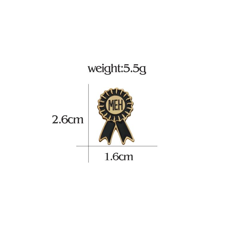 Изображение товара: Медальон эмалевые булавки металлическая награда на заказ чёрный значок Броши джинсовая одежда рюкзак лацкан заколка для женщин мужчин простые Ювелирные изделия Подарки