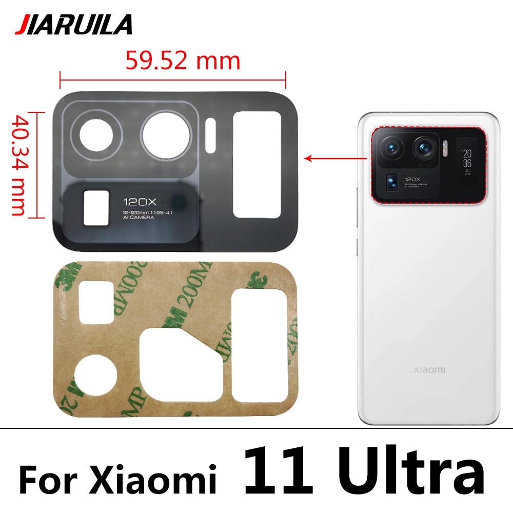 Изображение товара: Стеклянная крышка для объектива задней камеры для Xiaomi Mi 8, 9, 10, 11 Pro Lite, Ultra 5G