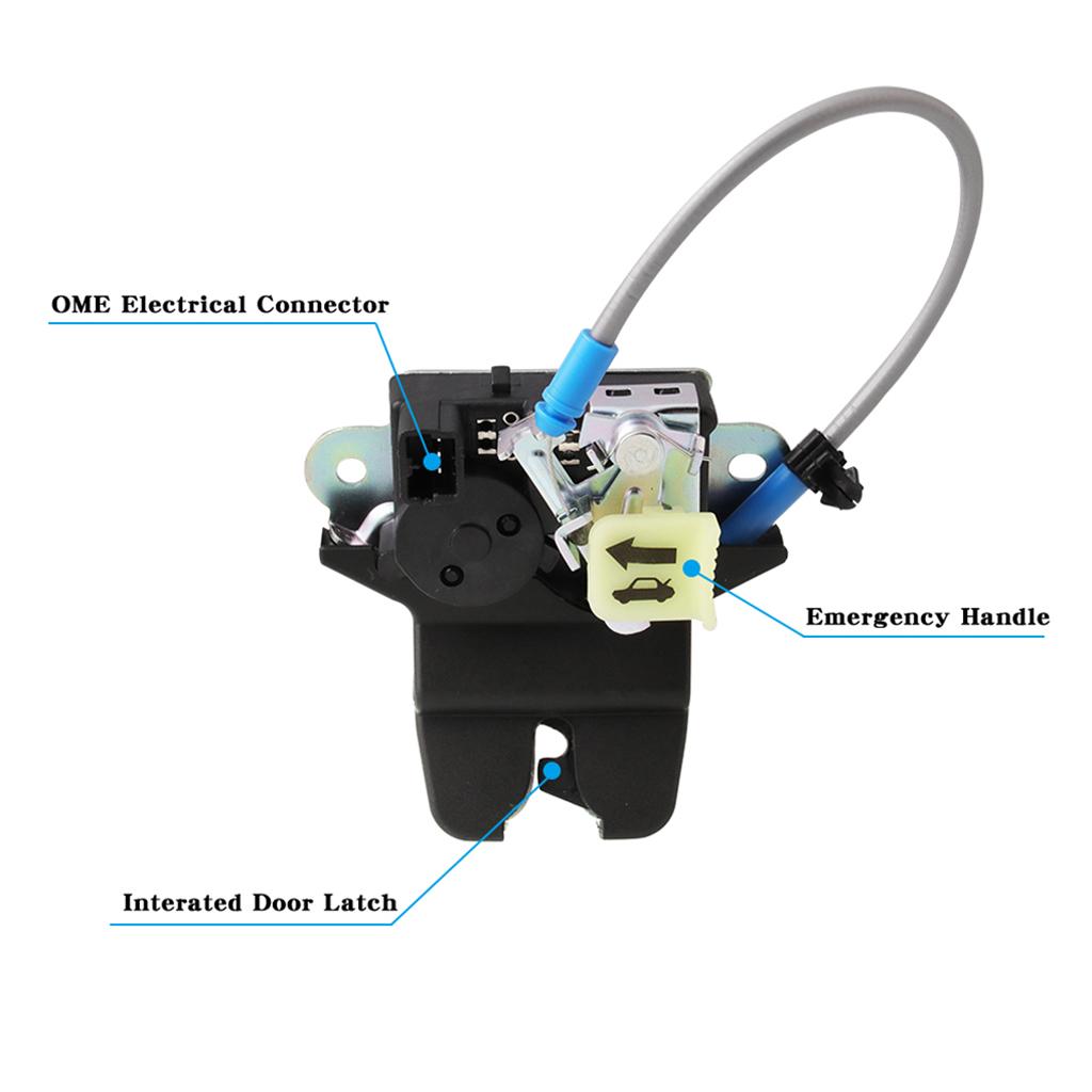Изображение товара: Привод замка багажника, запасные части автомобиля, автоаксессуары для двигателя Hyundai Sonata 2015-2017