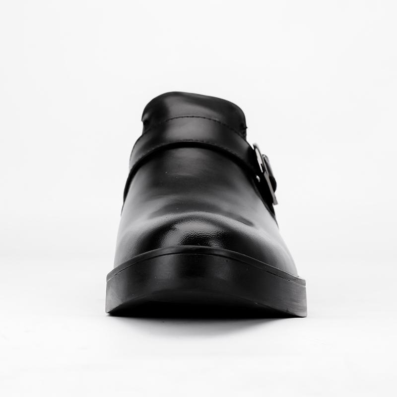 Изображение товара: Ботинки из натуральной кожи; мужские зимние ботинки; Мужские ботинки в деловом стиле наивысшего качества; кожаные износостойкие зимние ботинки для мужчин