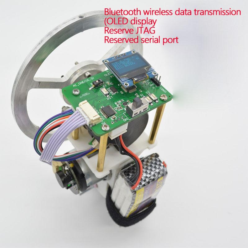 Изображение товара: Инерционное колесо с открытым исходным кодом, самобалансирующийся Одноколесный робот STM32, Классическая балансировочная тележка PID