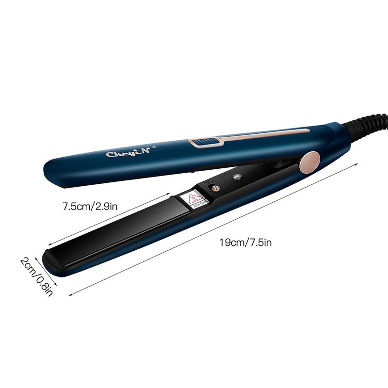 Изображение товара: CkeyiN портативный выпрямитель для волос с постоянной температурой, профессиональные инструменты для укладки волос, мини выпрямитель для волос