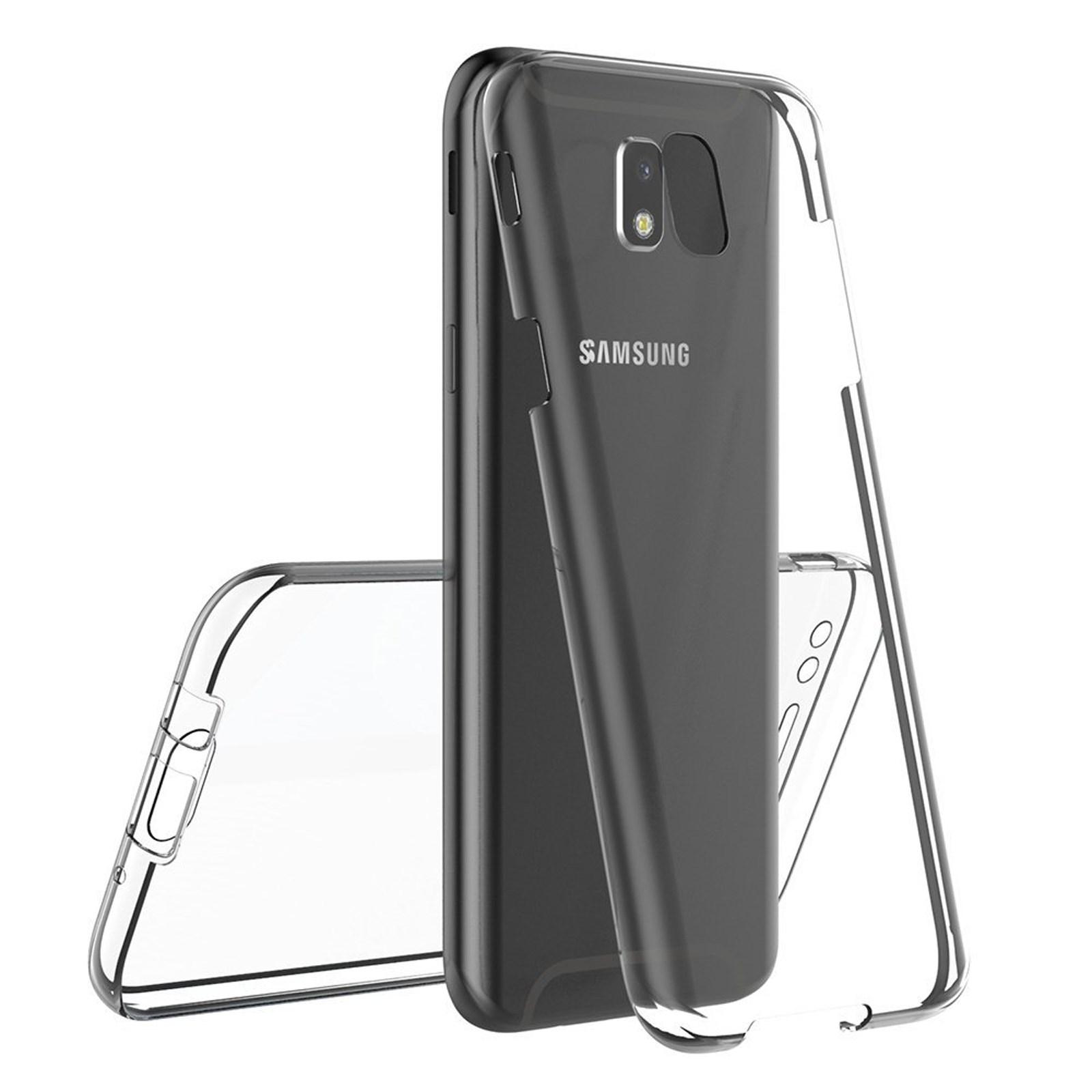Изображение товара: Чехол TBOC для Samsung Galaxy J5 (2017) (5 дюймов), прозрачный, двусторонний, с защитой на 360 градусов