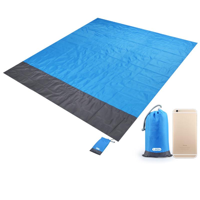 Изображение товара: Водонепроницаемое пляжное одеяло, портативный коврик для пикника, напольный коврик для кемпинга, матрас для кемпинга, коврик для пикника, одеяло