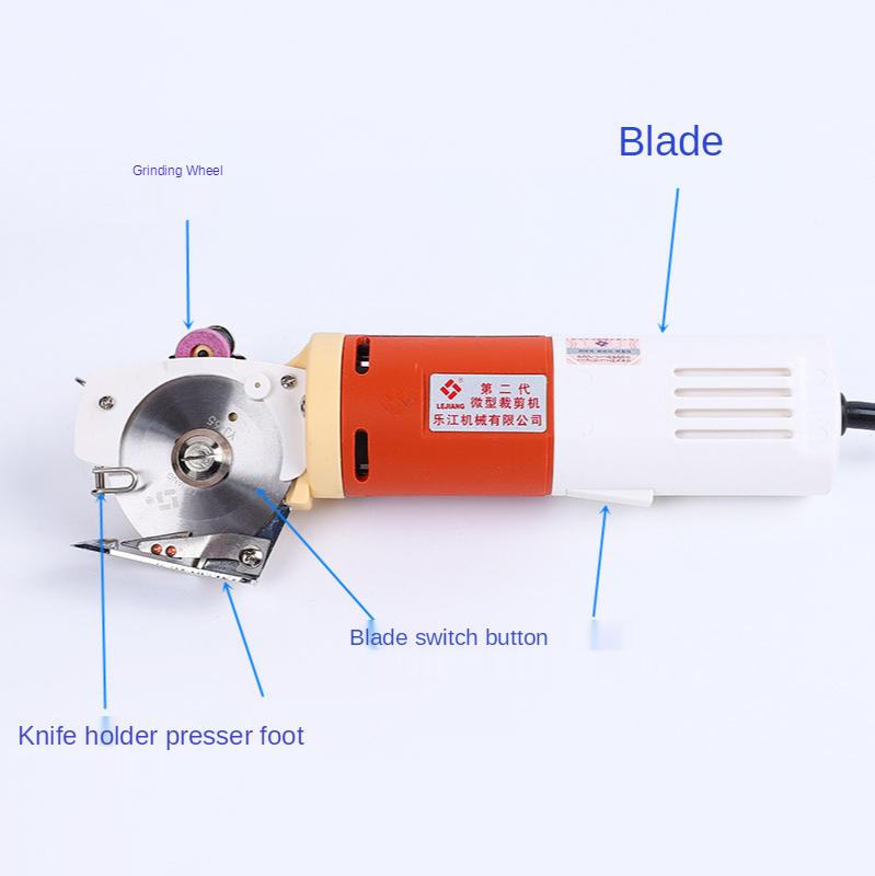 Изображение товара: Электрический станок для резки одежды электрические ножницы YJ-65 кожа ткань бумага ручной резки ткани