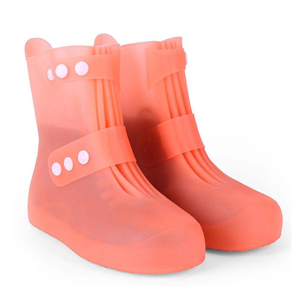 Изображение товара: Водонепроницаемые ботинки унисекс, для женщин, противоскользящие, многоразовые, для дождя