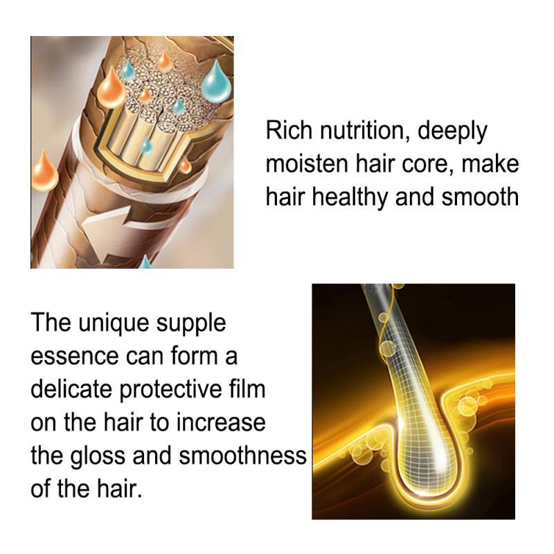Изображение товара: Блеск для восстановления волос спрей улучшает упругость волос и уход за волосами эссенция для макияжа Инструменты для укладки восстанавливает черные волосы TSLM2