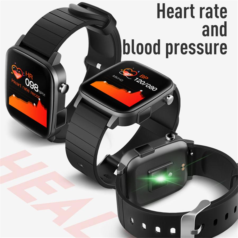 Изображение товара: 2021 SP1 спортивные мужские и женские умные часы с измерением температуры тела и пульса, настоящие медицинские Смарт-часы SPO2 с измерением уровня кислорода в крови