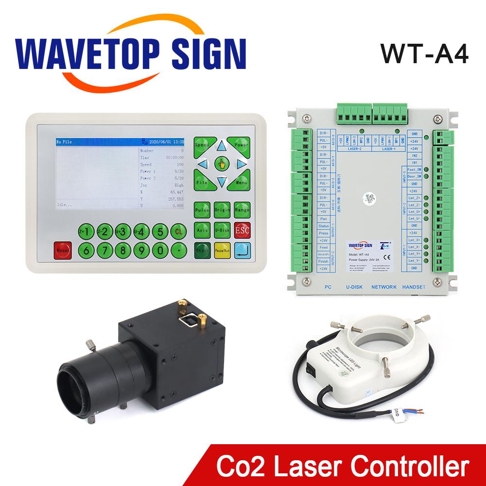 Изображение товара: WaveTopSign WT-A4 CCD CO2 система лазерного контроллера используется для резки логотипа и маркировки точек резки