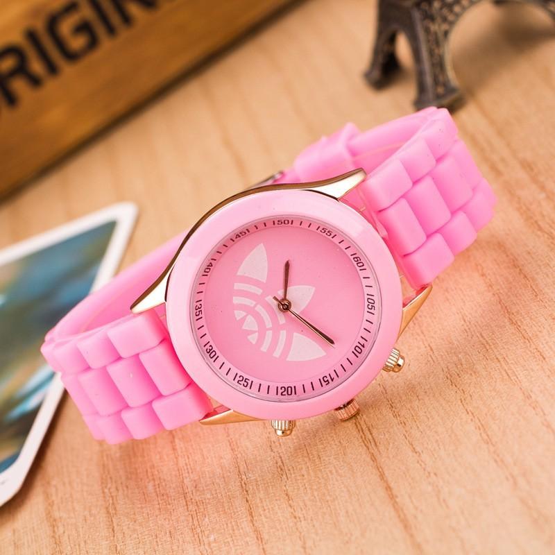 Изображение товара: Часы reloj mujer новые модные спортивные Брендовые Часы для женщин мужчин силиконовые часы наручные кварцевые часы под платье zegarka