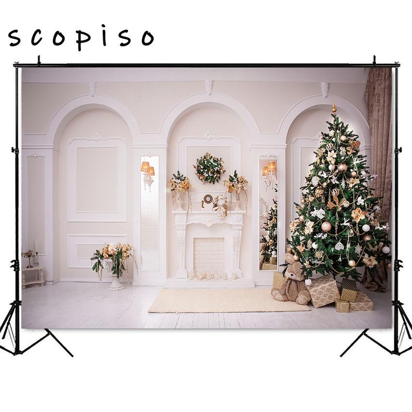 Изображение товара: Scopiso белый гостиная фон для фотографии рисунком елки для магазина allenjoy категории люкс для студии камин задний падение фоны для фотосъёмки