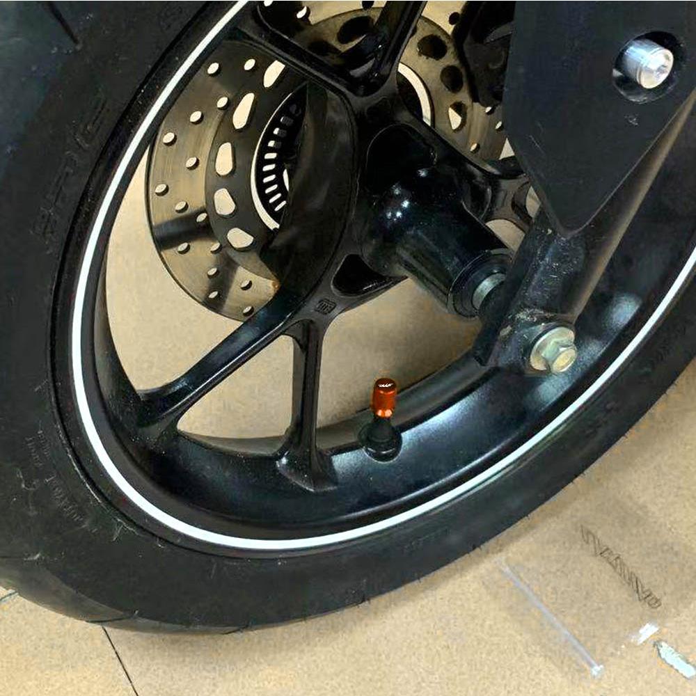 Изображение товара: Колпачки для пылезащитных клапанов мотоциклетных колес, колпачки для стержней шин, крышка газовой сопла для KTM DUKE 250 200 390 125 690 790 950 1199, аксессуары