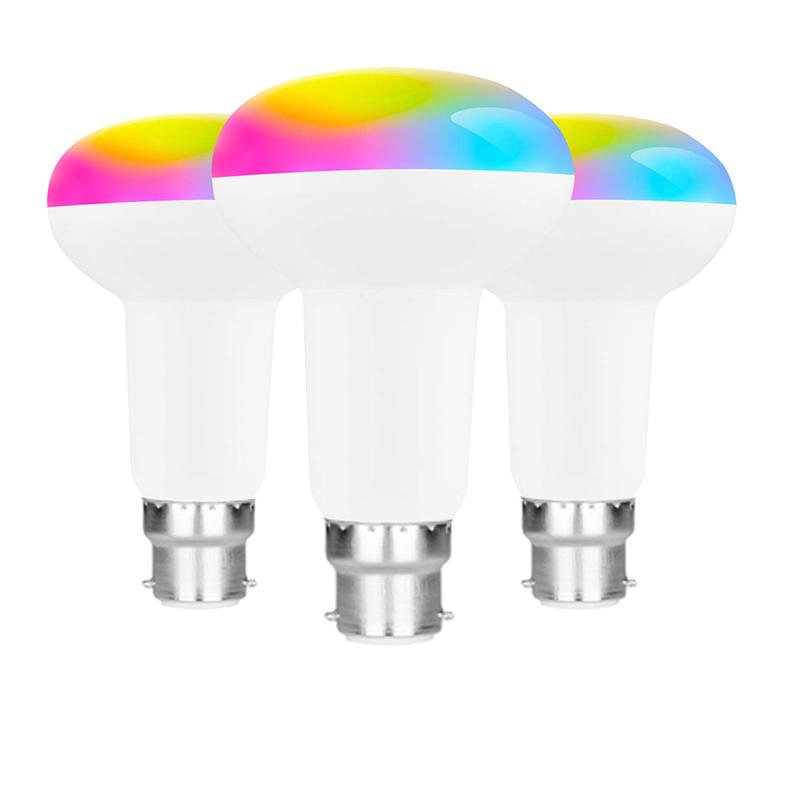 Изображение товара: B22/E27/E26 умный светильник лампочка с Alexa IFTTT Google Assistant Управление 10W Светодиодная лампа по американскому стандарту лампа Ночной светильник белый светильник умный дом
