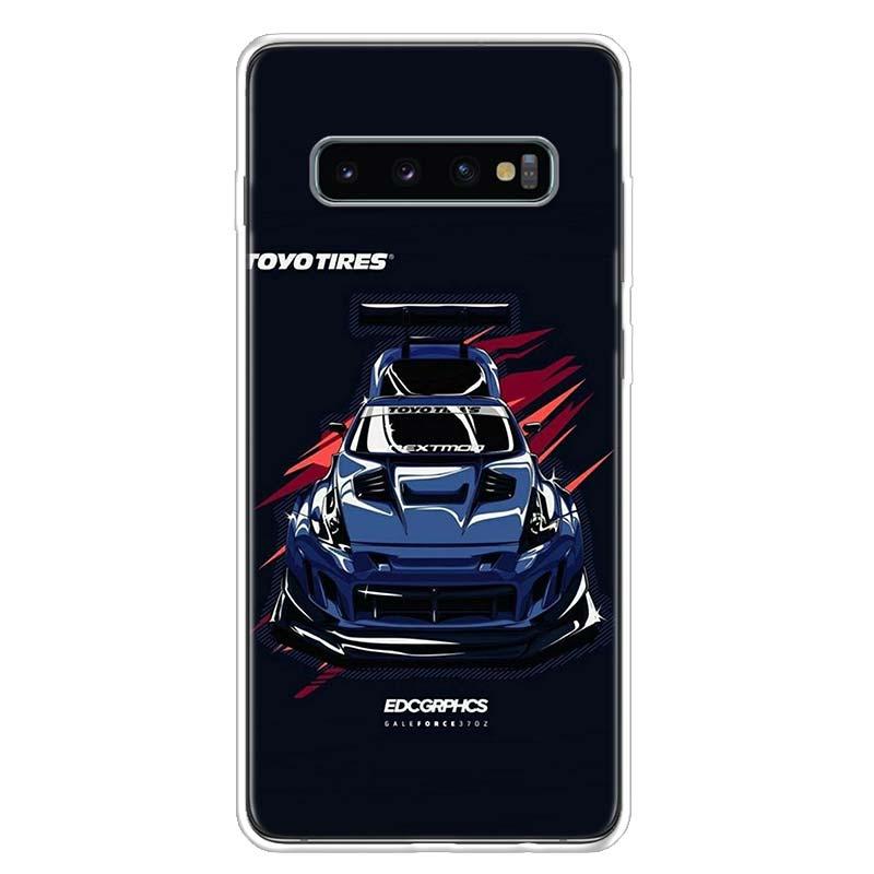 Изображение товара: Классный спортивный автомобильный комикс чехол для телефона Samsung S22 Plus Galaxy S20 FE S10 Lite S9 S8 S7 Edge S21 Ultra J8 J6 J4 S6 Чехол