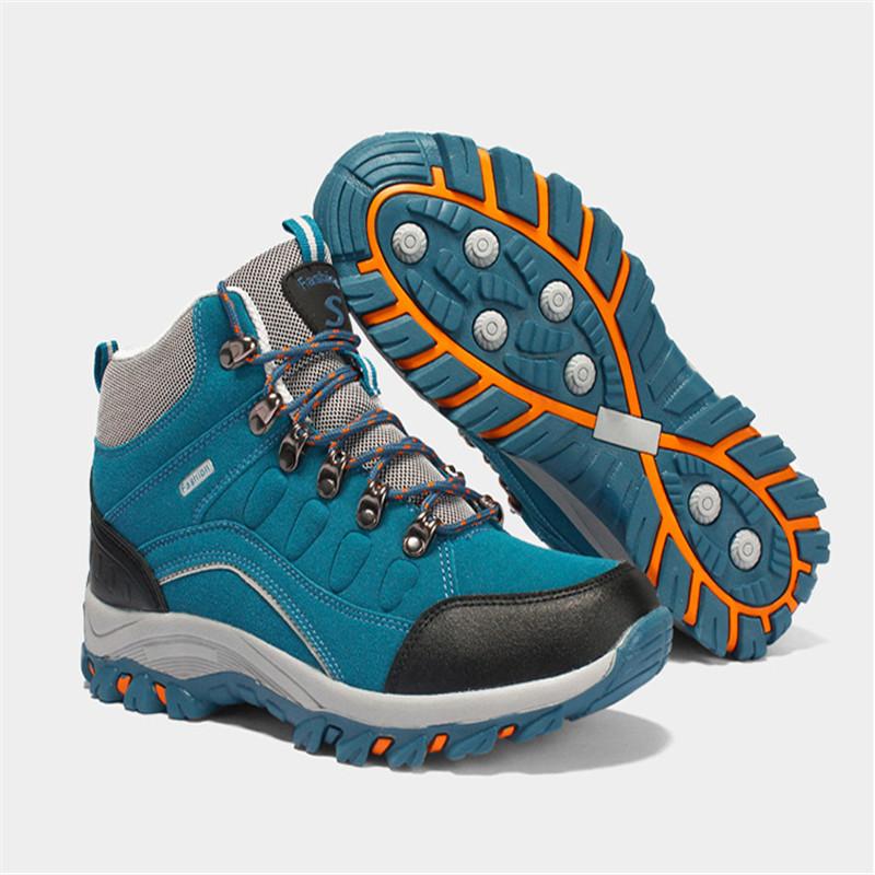 Изображение товара: Женские кроссовки для активного отдыха, зимняя обувь для походов, дышащие кроссовки для горного туризма, ботинки для альпинизма, большие размеры