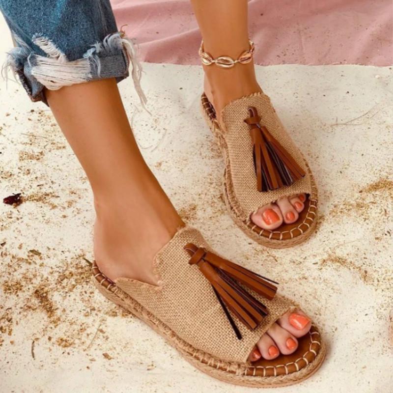 Изображение товара: Женская обувь, сандалии, летняя обувь на плоской подошве, роскошные гладиаторы из искусственной кожи, дизайнерская обувь для женщин Zapatos De Mujer E33-1