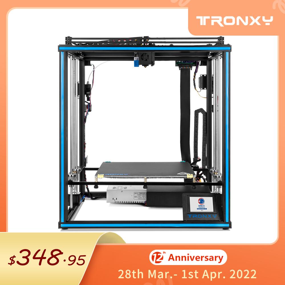 Изображение товара: 3D-принтер Tronxy X1 X5SA-2E XY-2PRO, набор для самостоятельной сборки, двойная Экструзионная головка большого размера, 2 цветных принтера