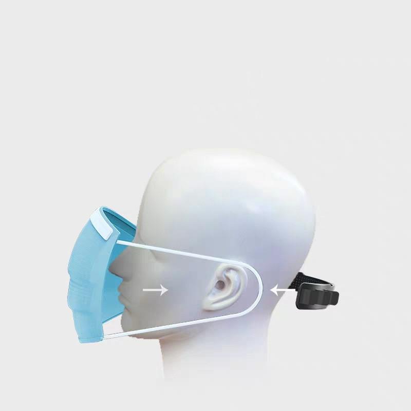 Изображение товара: Ремешок для защиты ушей 5 шт., регулируемый крючок для маски, удлинитель для маски, зажим для детей и взрослых, снятие давления и боли в ушах