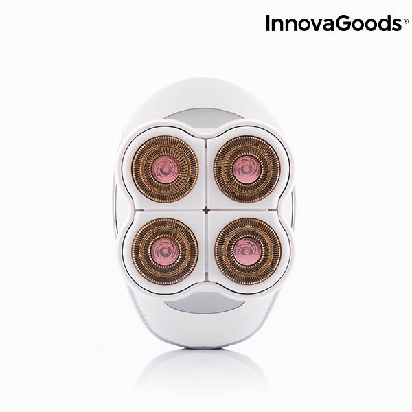 Изображение товара: InnovaGoods 4-Лопастной Перезаряжаемые триммер с светодиодный