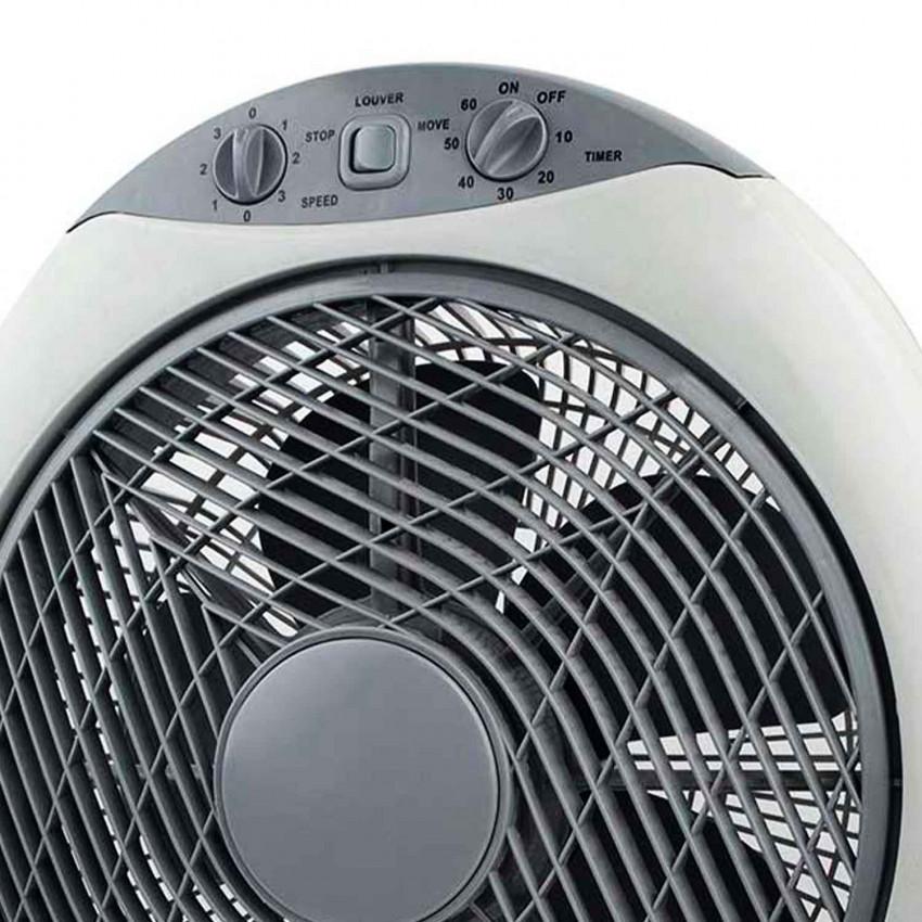 Изображение товара: Настольный вентилятор Ø 30 см, 50 Вт, 3 скорости, новая коробка, серый Raydan Home