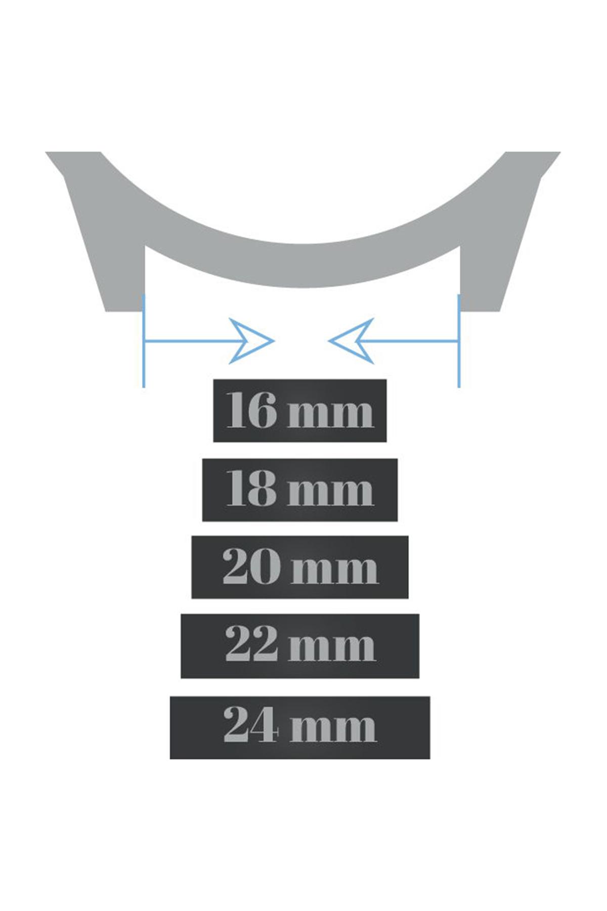 Изображение товара: Ремешок из нержавеющей стали для часов, толстый черный браслет с металлической сеткой, 18 мм