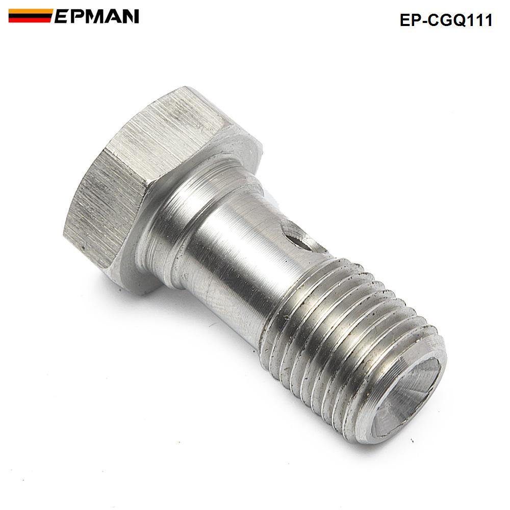 Изображение товара: Комплект Epman Turbo Banjo Bolt M10x1.0 to 4AN Turbo Oil Feed 1,5 мм ограничитель для Mitsubishi TD025L EP-CGQ111