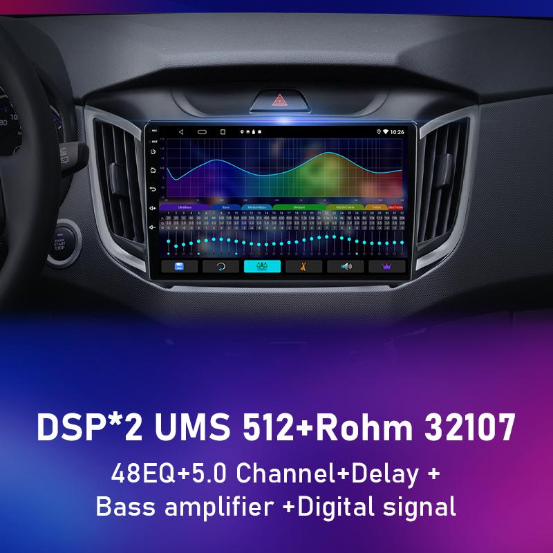 Изображение товара: Srnubi Android 11 автомобильный радиоприемник для Hyundai Creta Ix25 2016 2017 2018 2 Din мультимедийный плеер навигация GPS Carplay Стерео DVD 2din