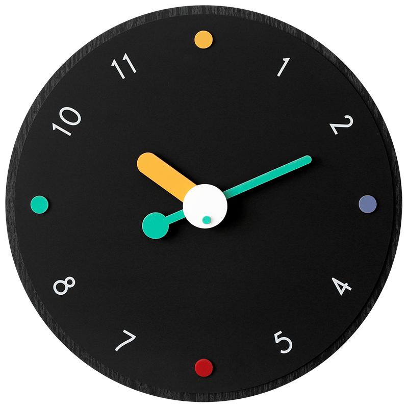 Изображение товара: Настенные часы в современном стиле, креативные простые тихие металлические скандинавские приборы с механизмом для гостиной, бесплатная доставка