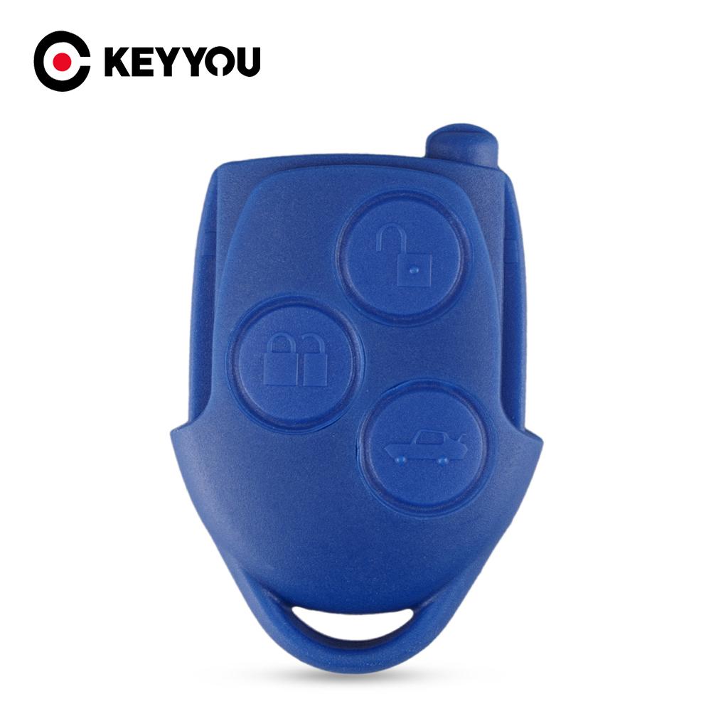 Изображение товара: Запасной синий чехол для пульта дистанционного управления KEYYOU, 3 кнопки, для Ford Transit 2006, 2007, 2008, 2009, 2010, 2011, 2012, 2013, 2014