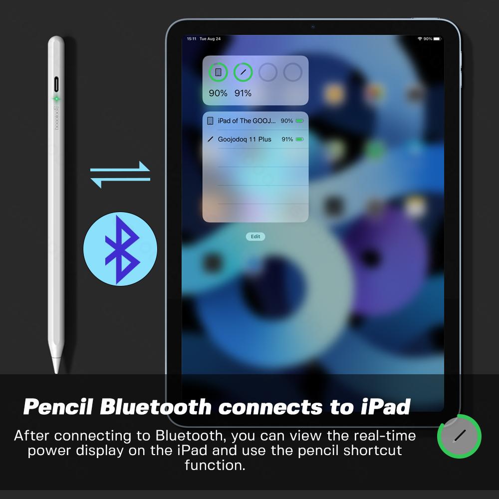 Изображение товара: Для iPad Pencil Apple Pen Stylus для Apple Pencil 2 1 для iPad Air 4 2021 Pro 11 12,9 2020 Air 3 10,5 2019 10,2 Mini 5 Touch Pen