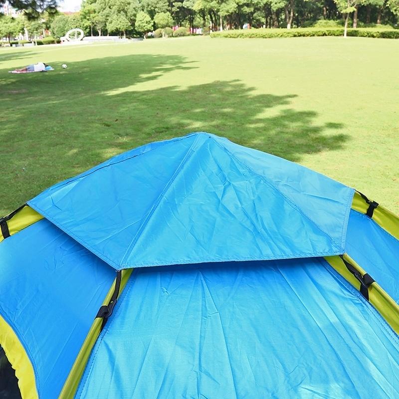Изображение товара: Автоматическая палатка для кемпинга на 5-8 человек, 2 двери, 4 окна, водонепроницаемая, солнцезащитная, защита от ультрафиолета, большое пространство, Монгольская палатка-Юрта