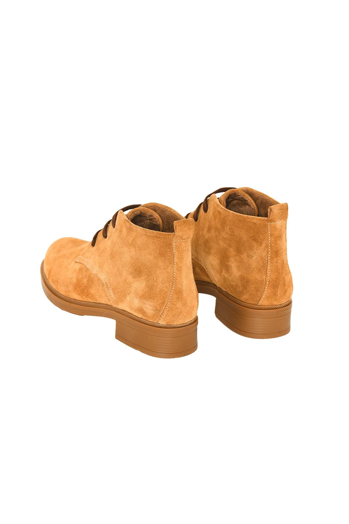 Изображение товара: Женские Классические ботинки челси, коричневые, бежевые, белые удобные теплые зимние ботинки до щиколотки, Уличная обувь из натуральной кожи 100