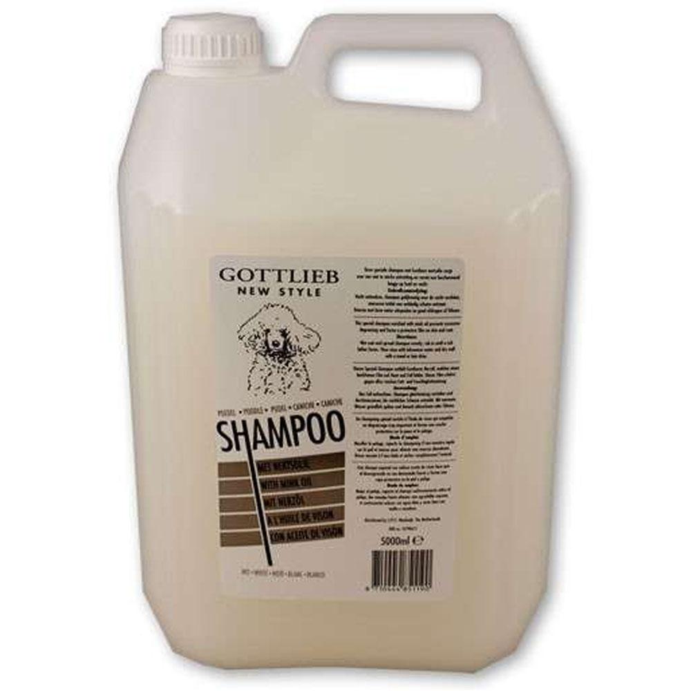 Изображение товара: Шампунь для белых волос с норковым маслом 5 литров | Шампунь для собак | Шампунь для белых волос | Гигиена канана